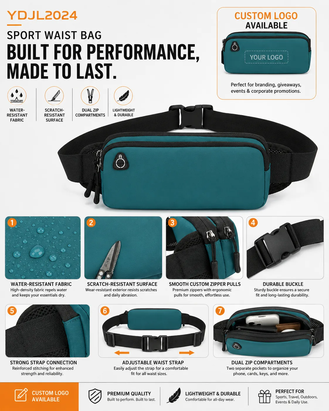 Sport Waist Bag — YDJL2024 - product details